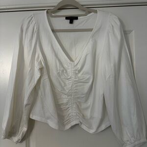 Banana Republic Jersey Knit Top with Ruching